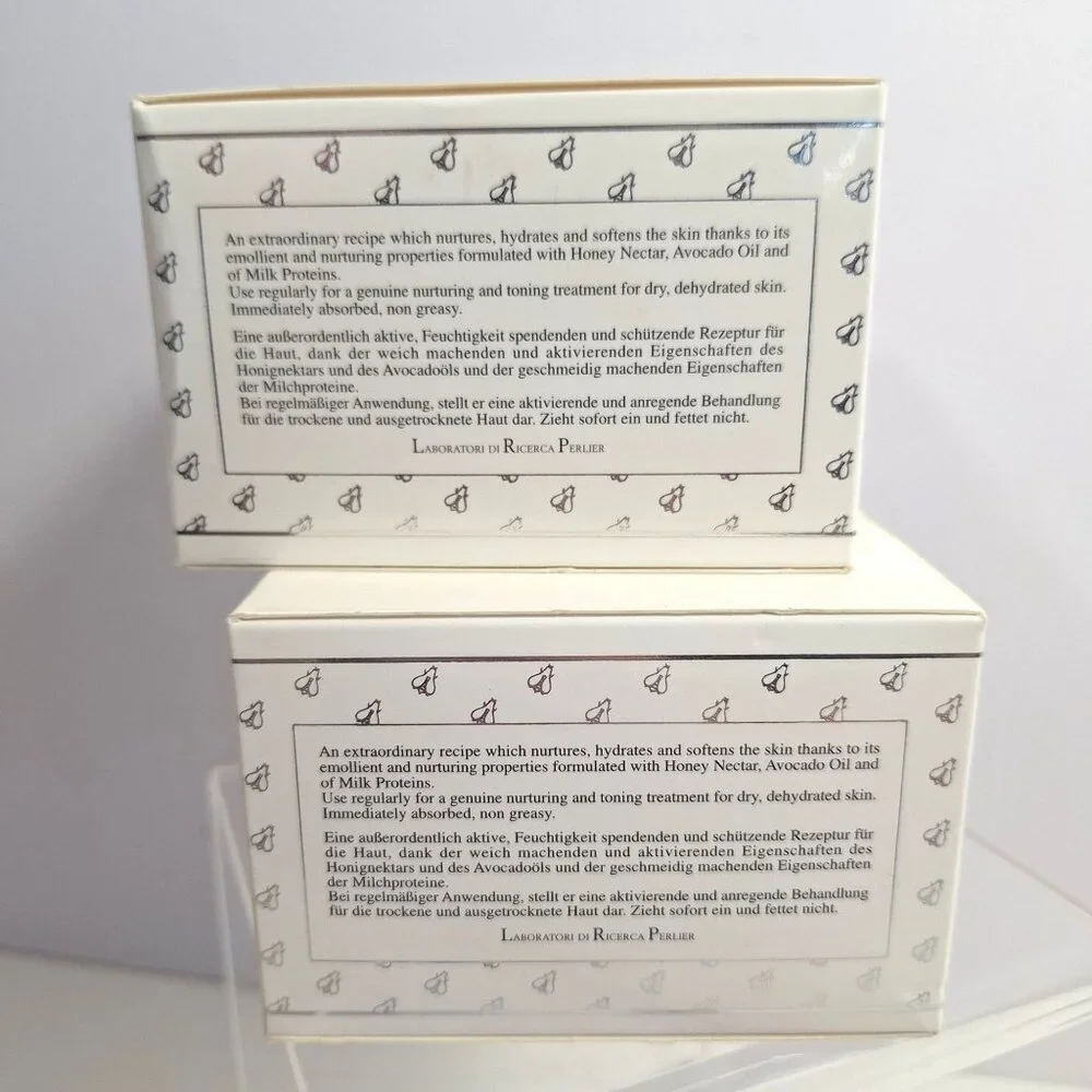 Perlier Honey Miel Nurturing Body Balm Lotion Bath Shower Cream 4 Lot - Picture 5 of 12